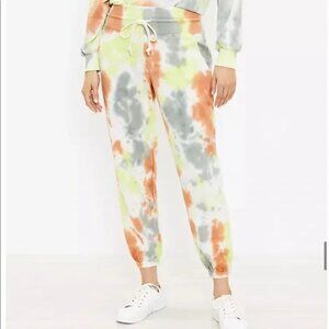 Lou & Grey Cozy Cotton Terry Tie Dye High Waist Sweatpant Joggers